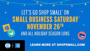 Small Business Saturday November 26th Poster